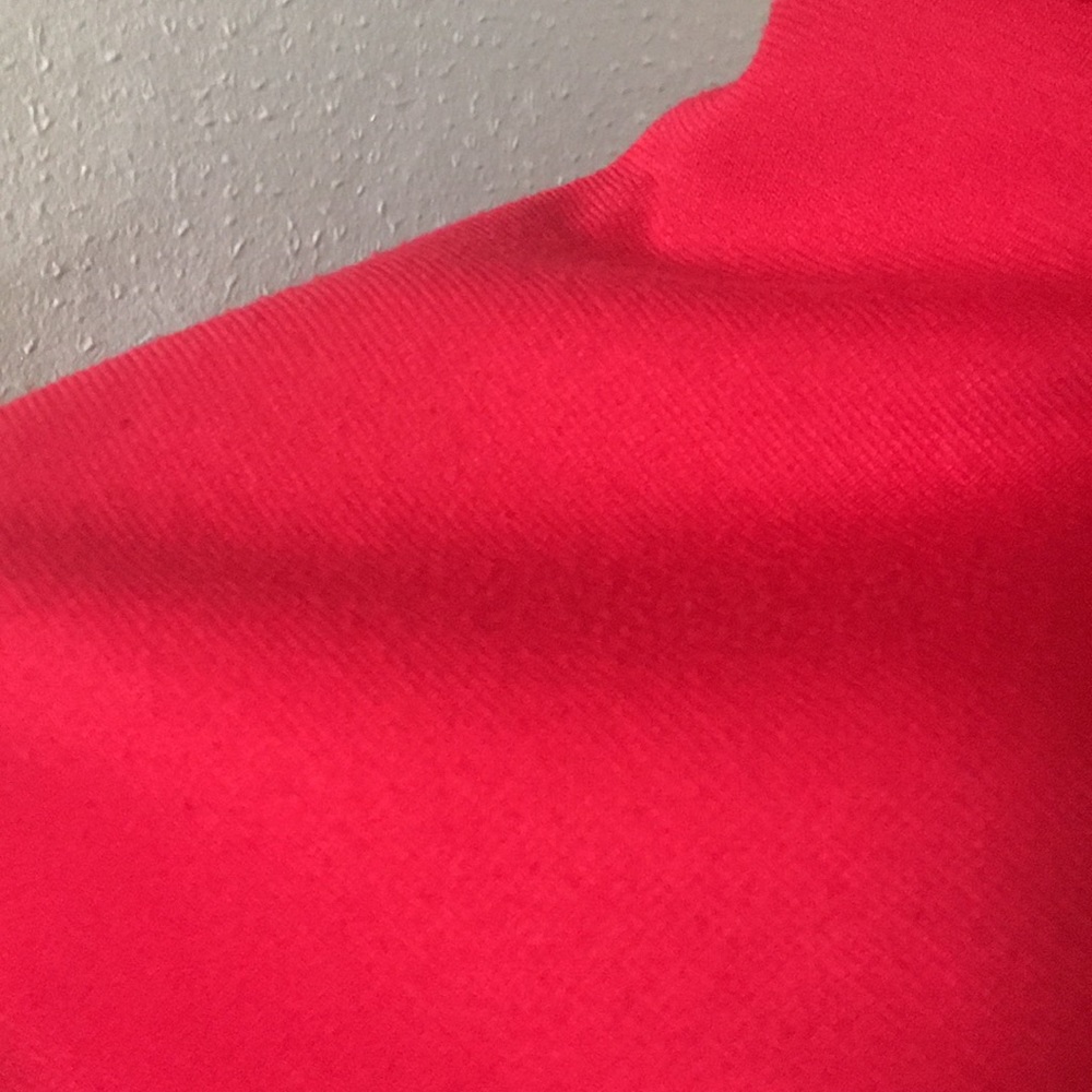 Red Ruffle Sheath - Picture 4 of 4